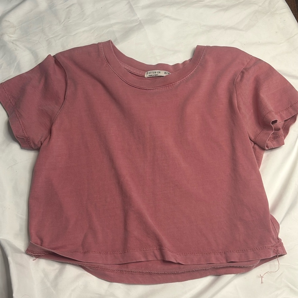 Cotton on cropped tee